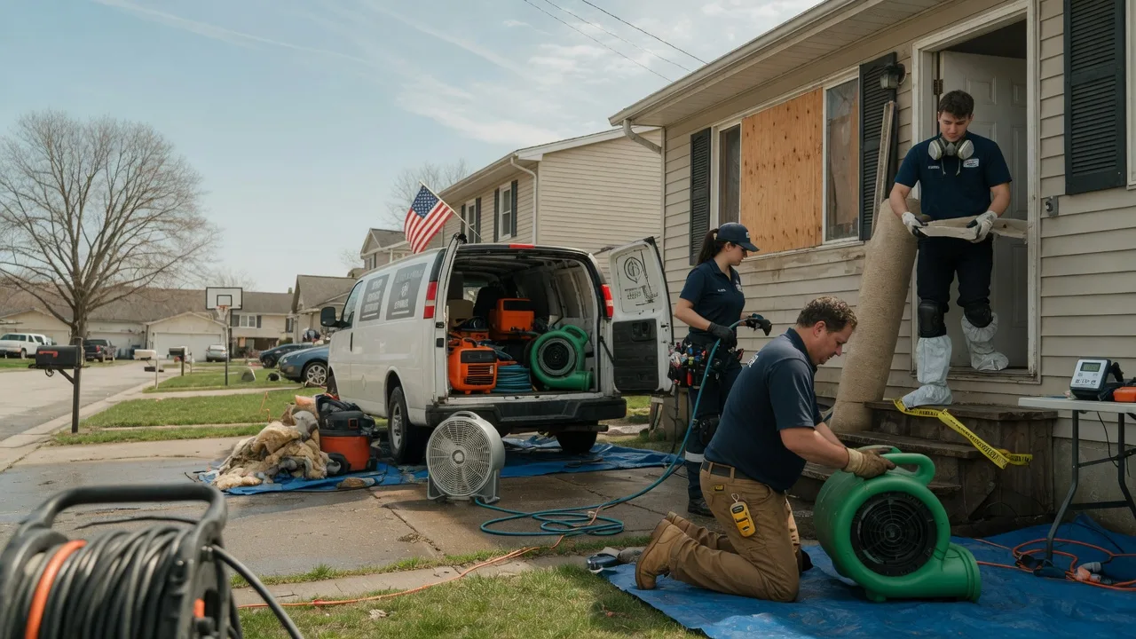 Water Damage Restoration in Startex, SC near me